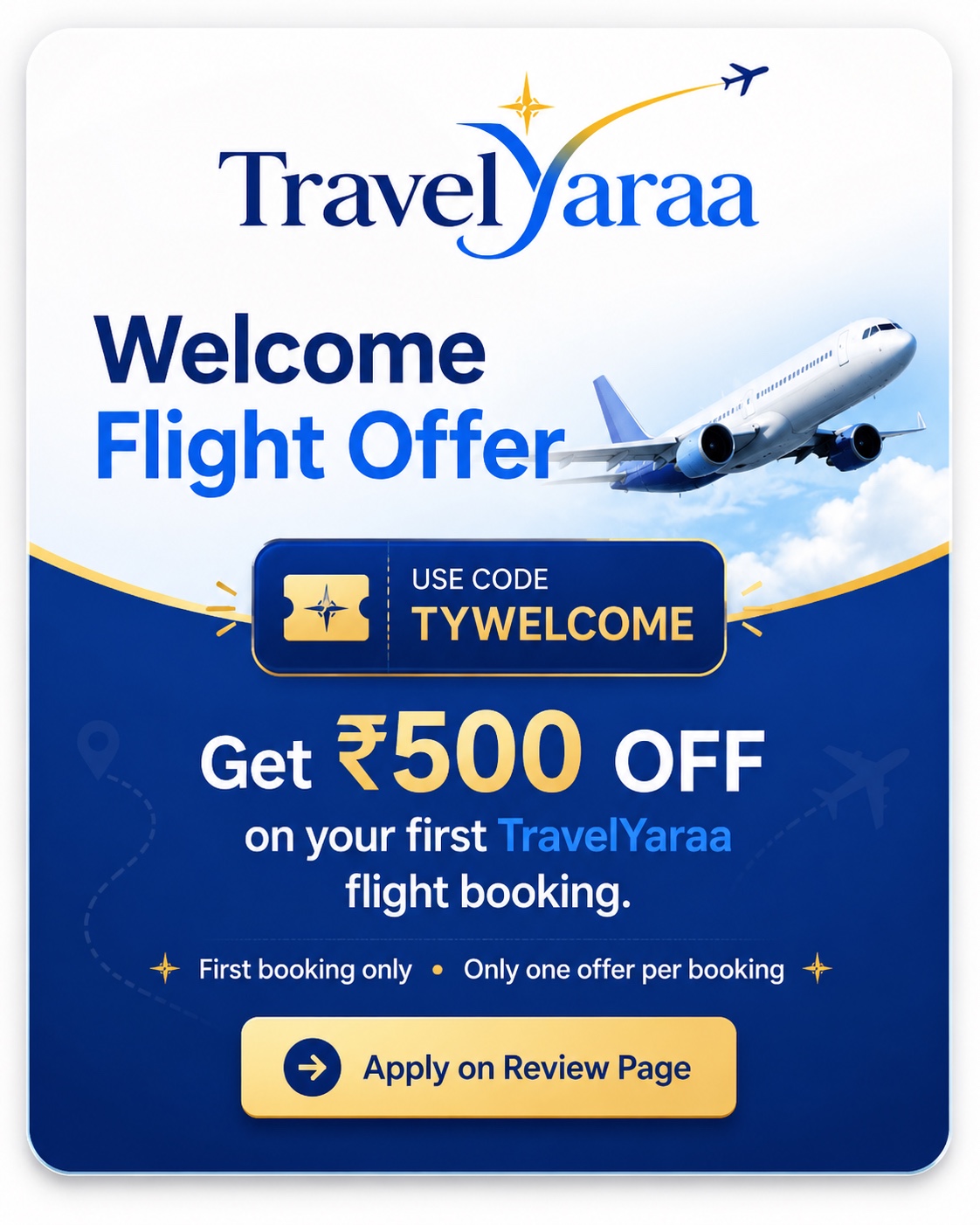 Welcome Flight Offer